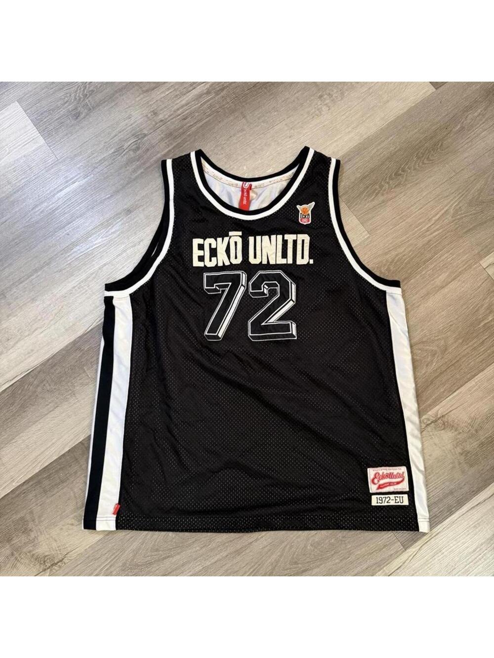 Y2K Ecko Unltd black basketball jersey #basketball size XXL  #jersey